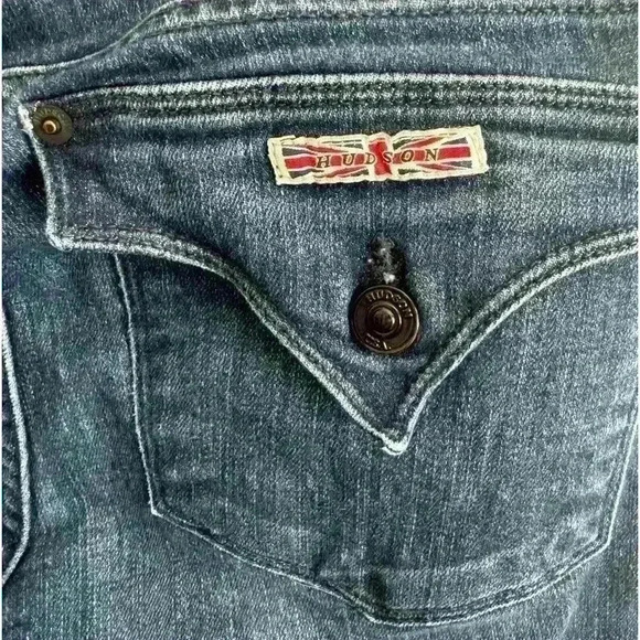 Hudson Women’s Beth Mid-Rise Bootcut Jean Size 29 - Picture 6 of 10